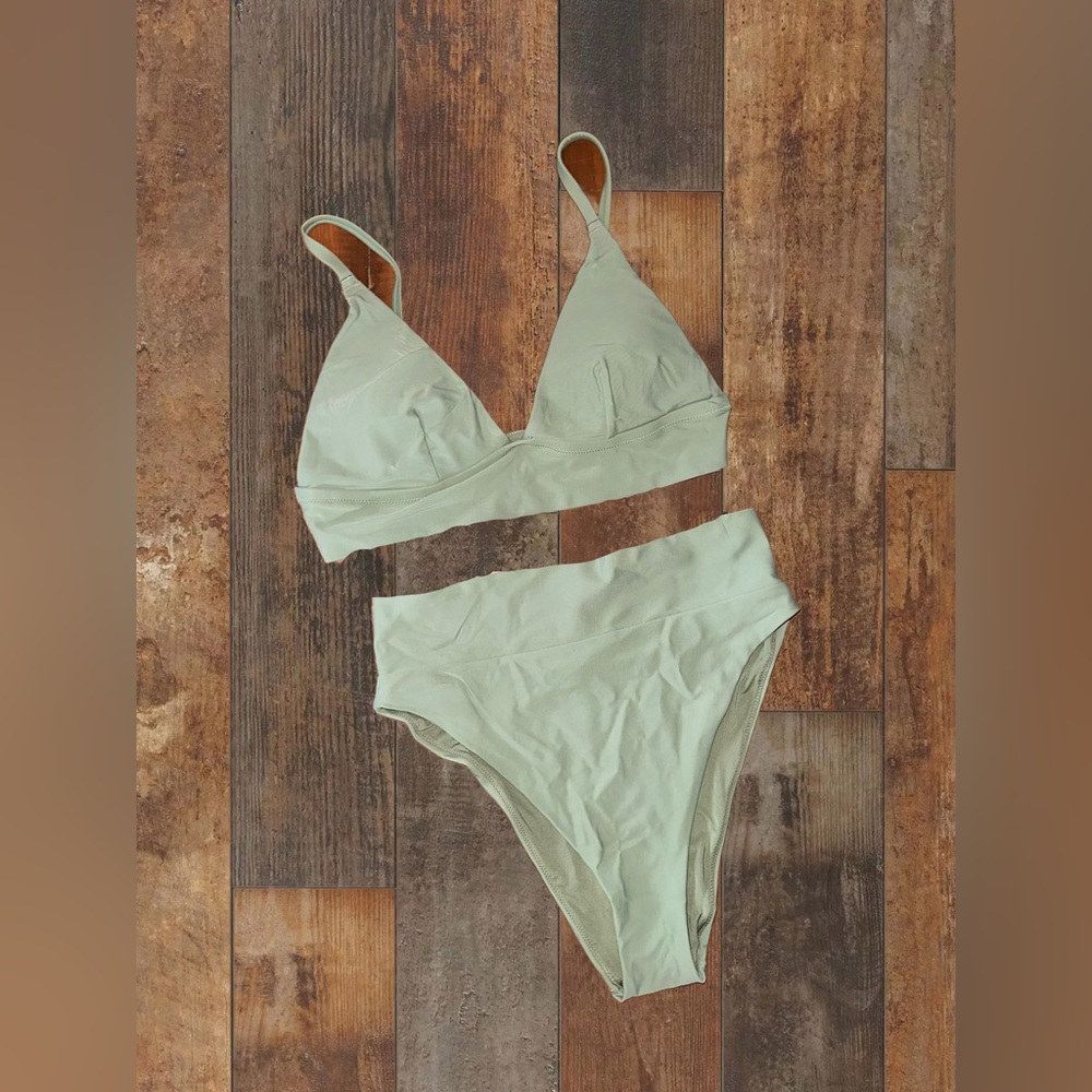 Aerie High Waisted Bikini Set